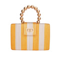 Soli & Sun The Louisa in Yellow and Cream Striped