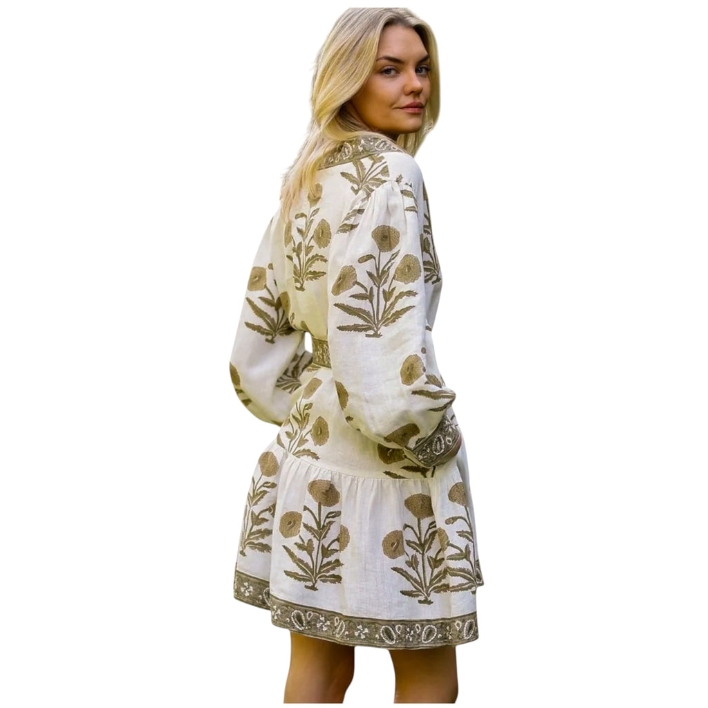 Maison Marigold Mykonos Mini Dress