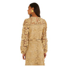 Farm Rio Sand Embroidery Blouse
