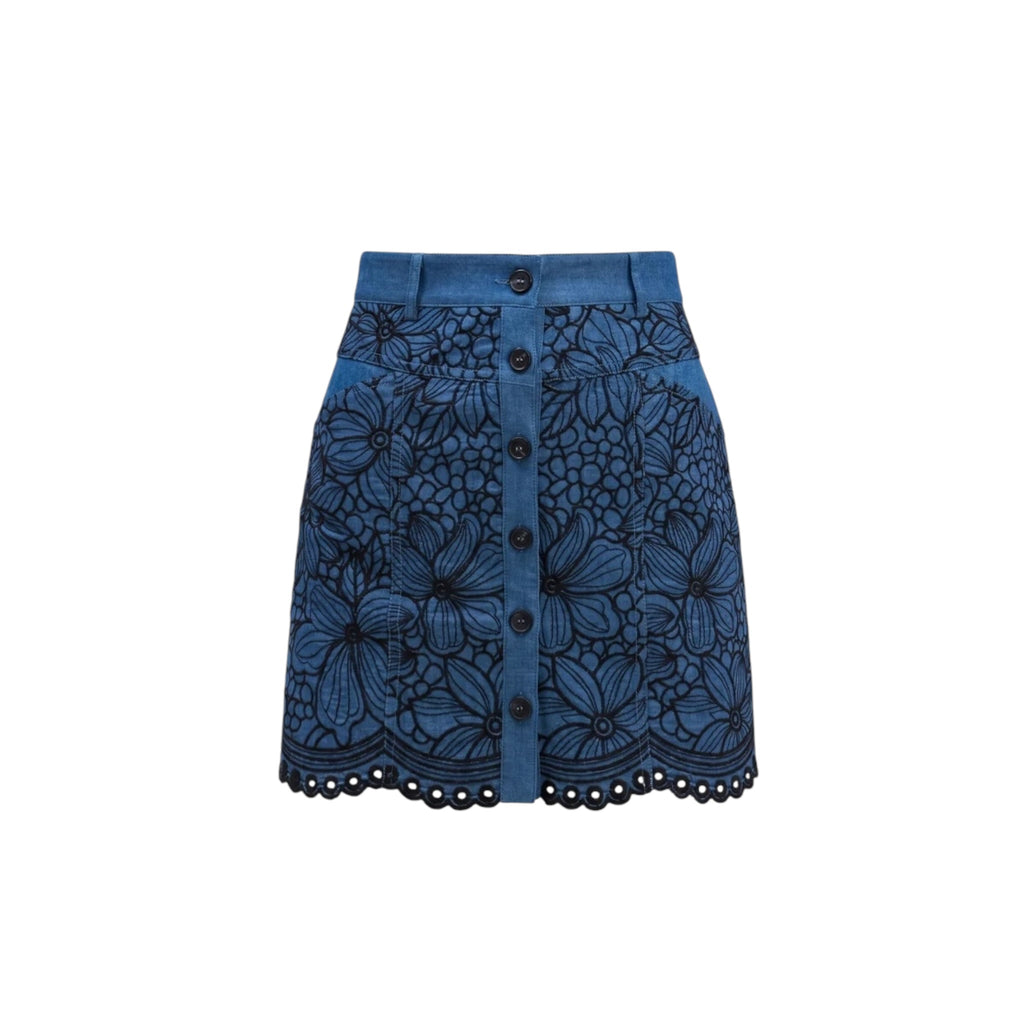 Allison Embroidered Harper Skirt