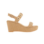 Koko+Palenki Echo Raffia Wedge