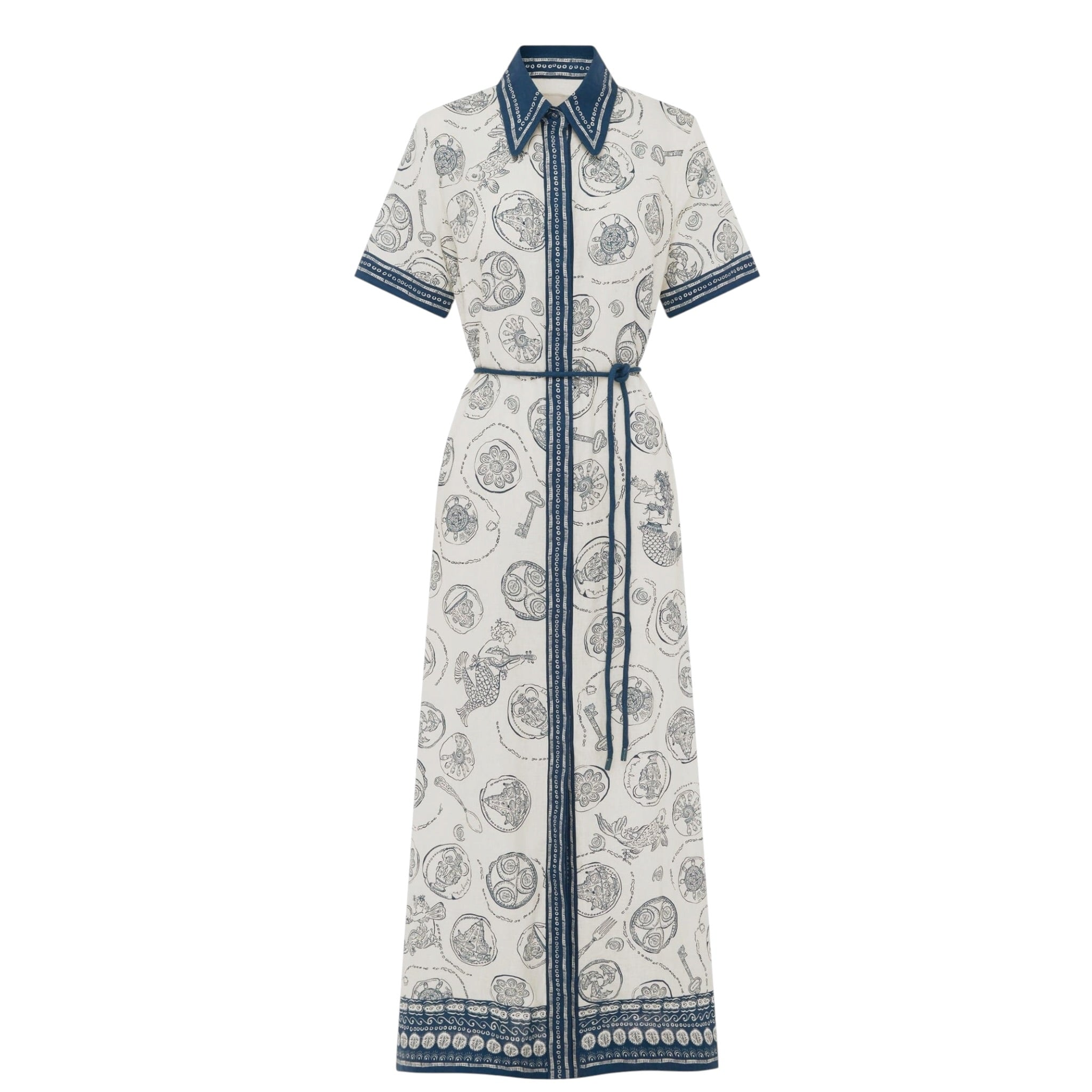 Alemais Lucky Shirt Dress