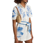 Farm Rio Brasil Embroidered Vintage Romper
