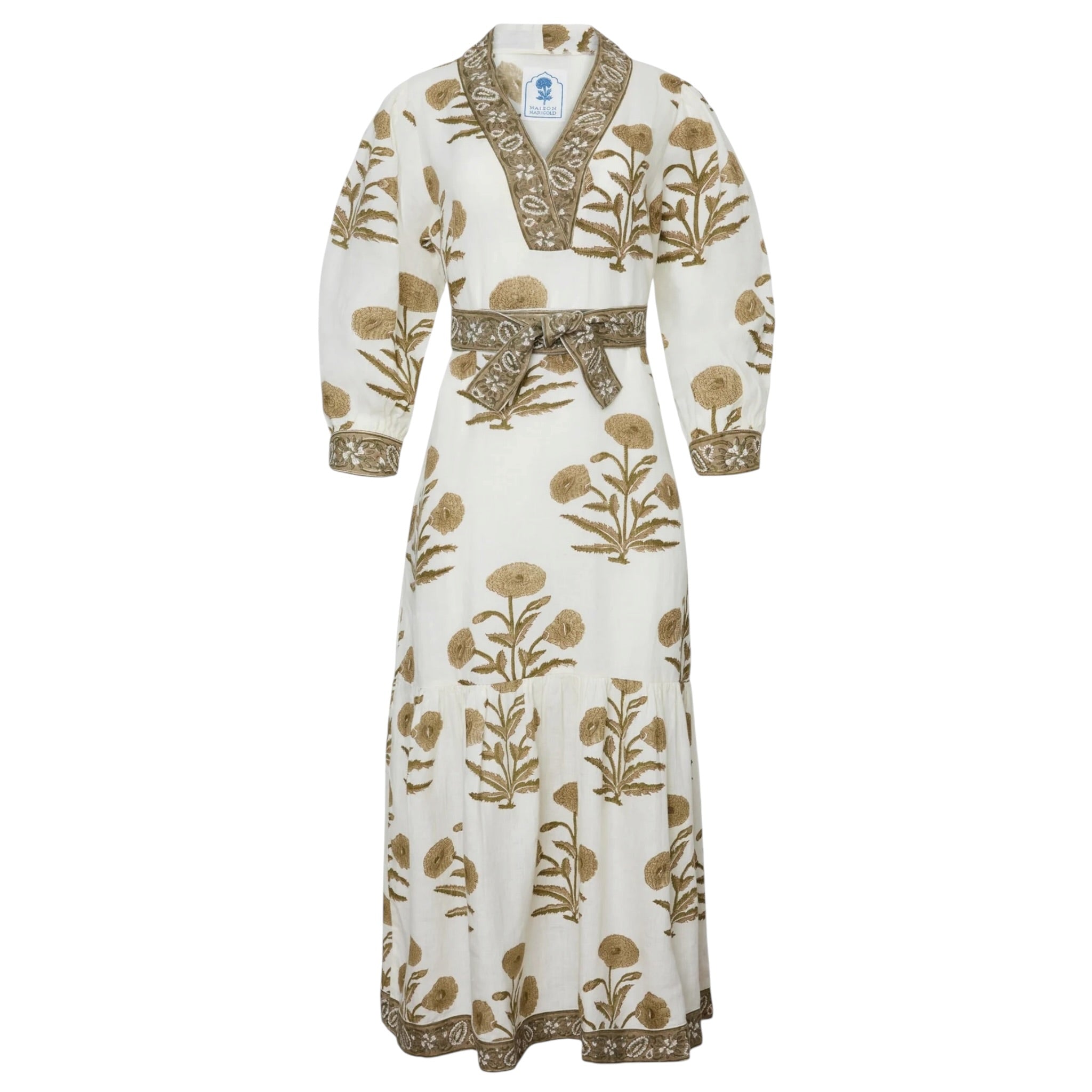 Maison Marigold Capri Maxi Dress