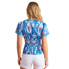 Sheridan French Eloise Blouse Americana Ikat