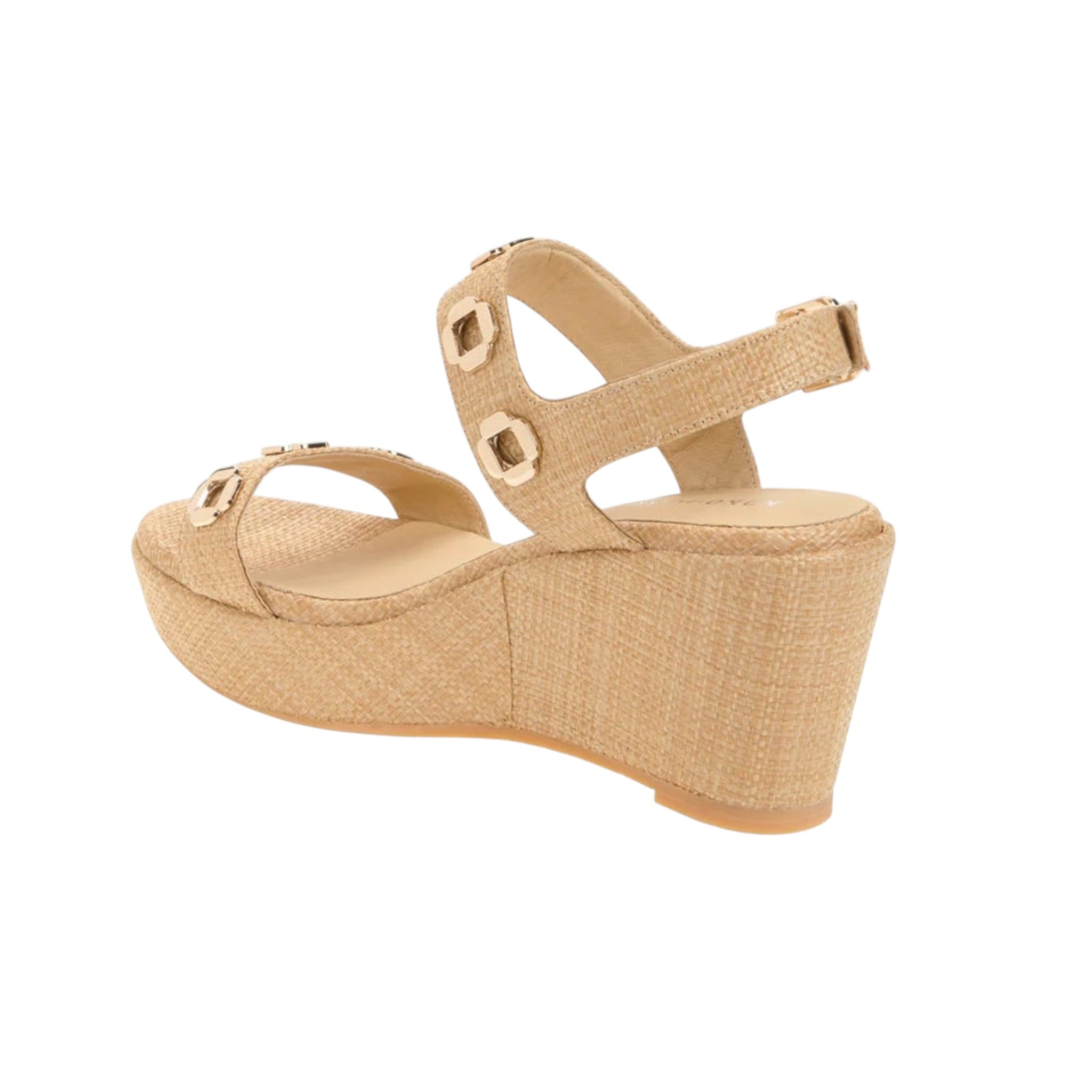Koko+Palenki Echo Raffia Wedge