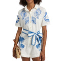 Farm Rio Brasil Embroidered Vintage Romper