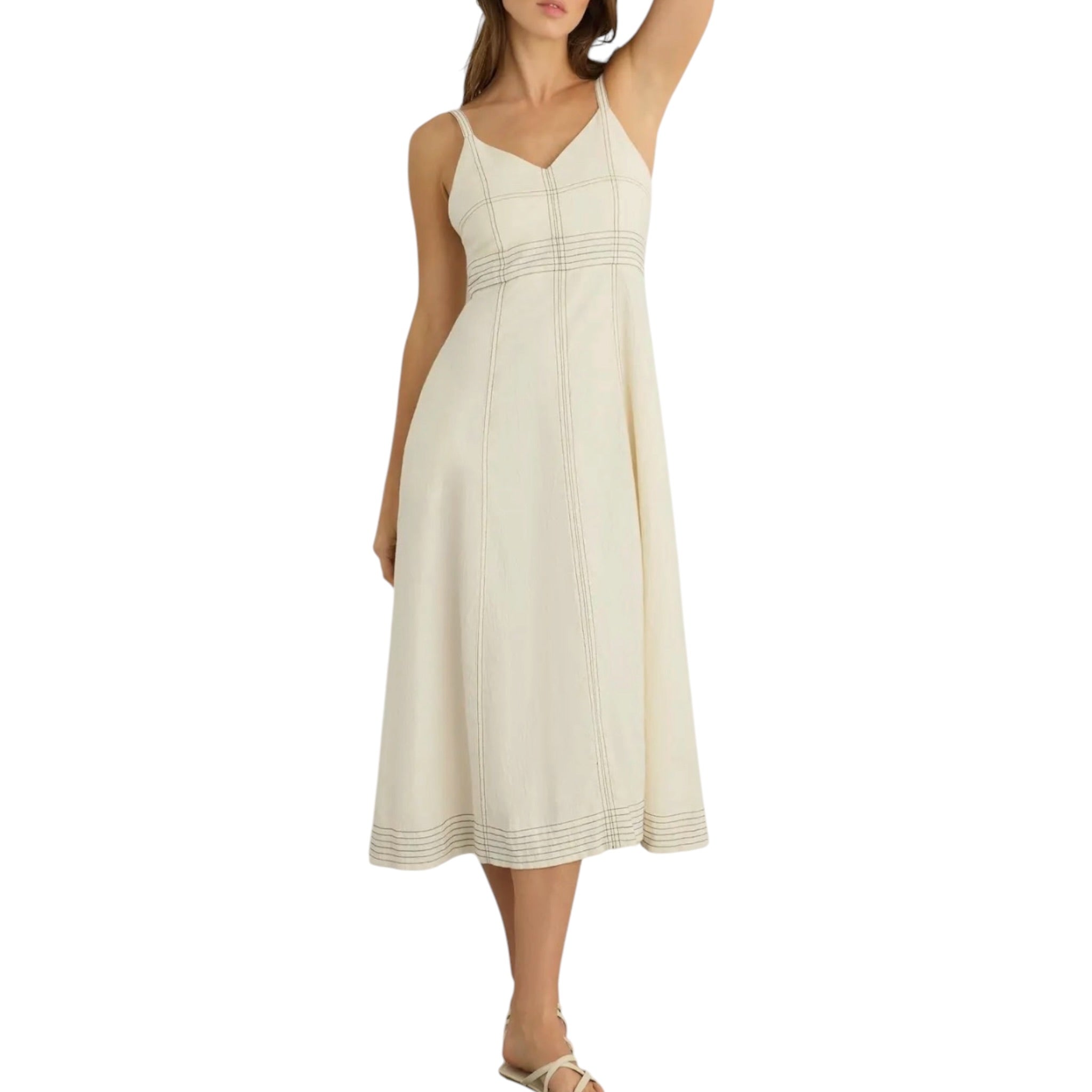 The Handloom Eva Midi Dress