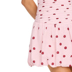 Kivari Sia Bubble Hem Mini Dress