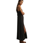 The Handloom Black Lucid Midnight Flow Dress