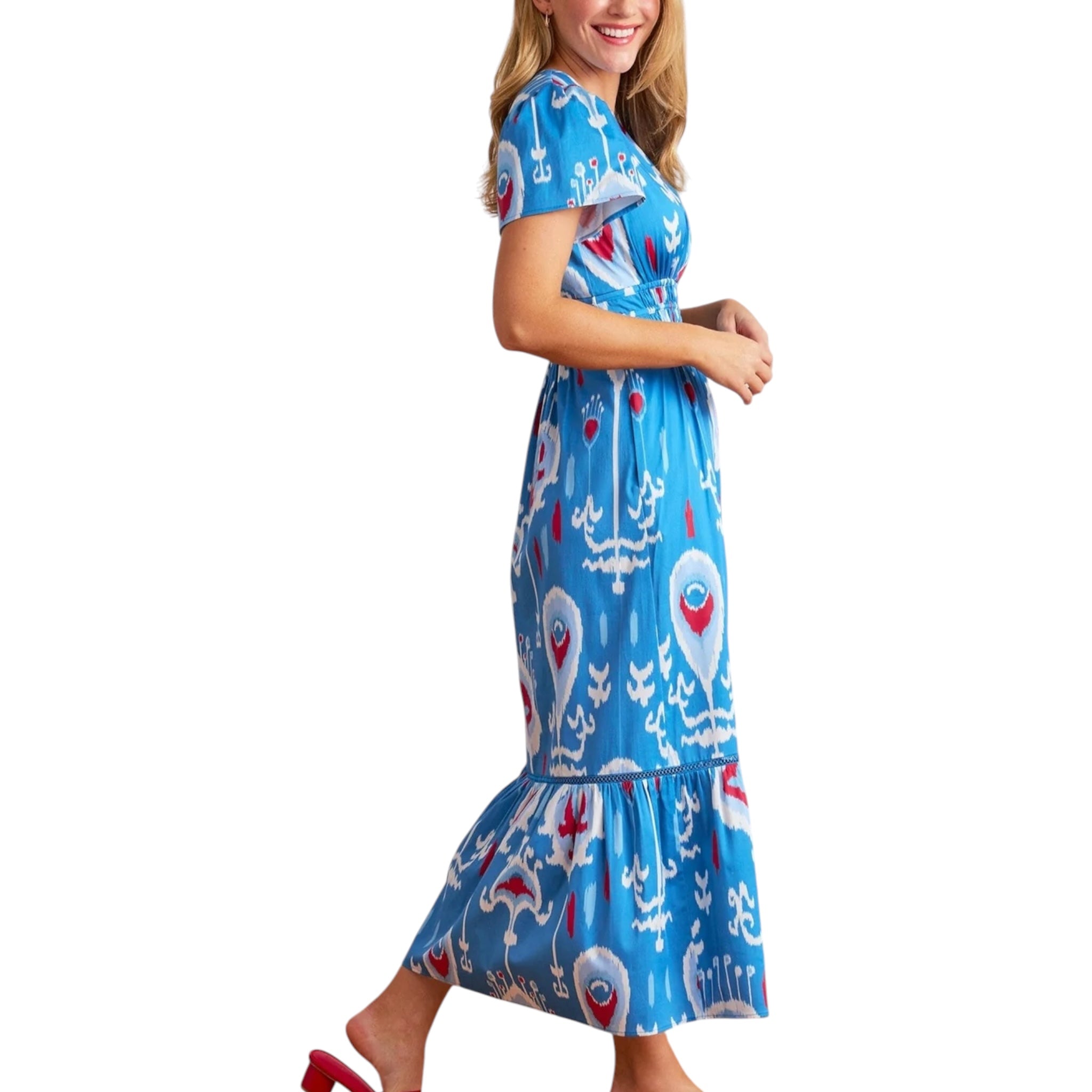 Sheridan French Eloise Midi Americana Ikat