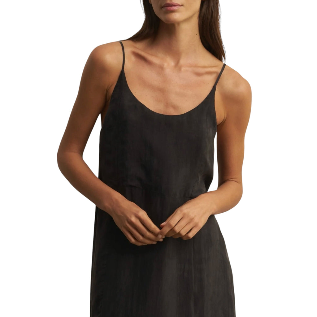 The Handloom Black Lucid Midnight Flow Dress