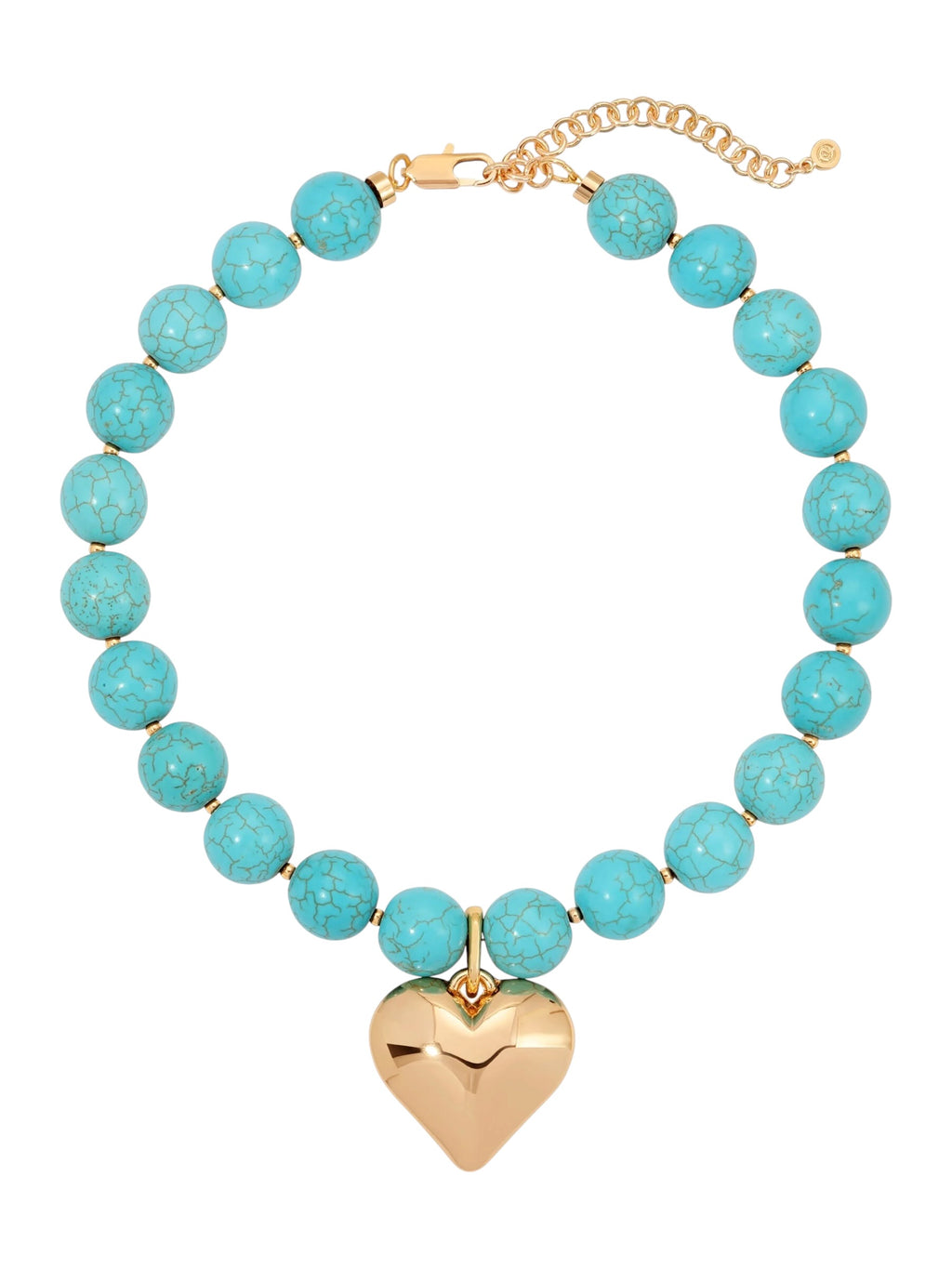 Ettika Luck and Love Turquoise Necklace