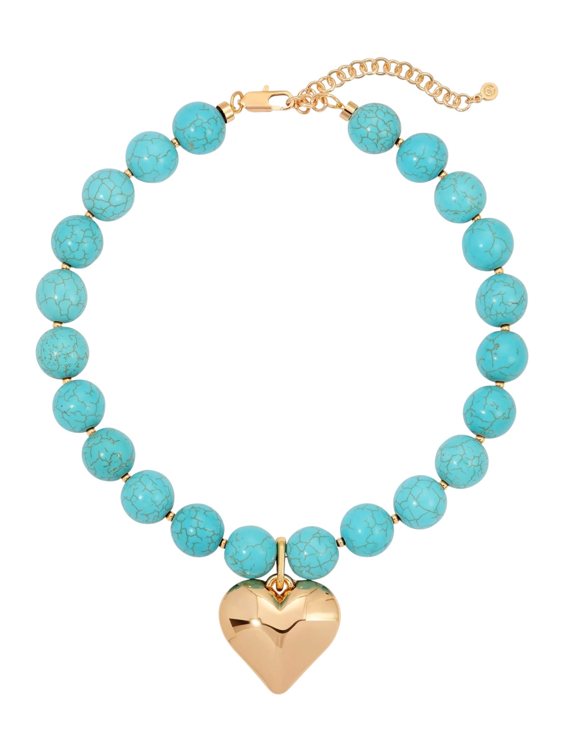 Ettika Luck and Love Turquoise Necklace