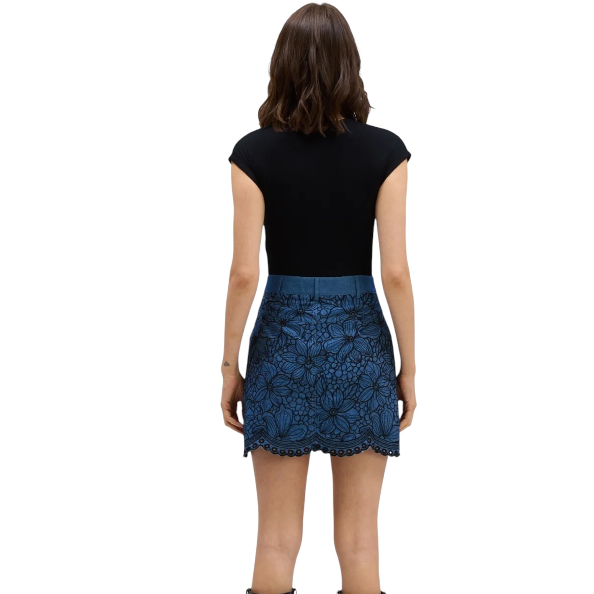 Allison Embroidered Harper Skirt