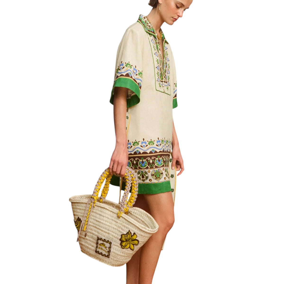 Alemais Bridgette Mini Shirt Dress