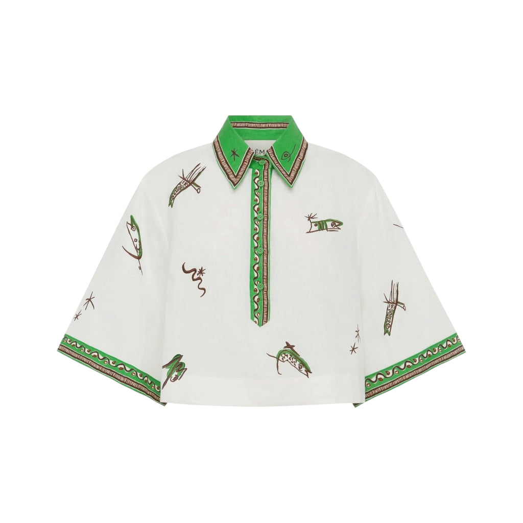 Alemais Wanda Embroidered Shirt