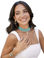 Ettika Marina Layers Turquoise Necklace