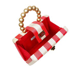 Soli & Sun The Louisa in Red & Cream Stripe