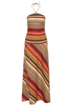 Faithfull Clara Striped Linen Maxi Dress