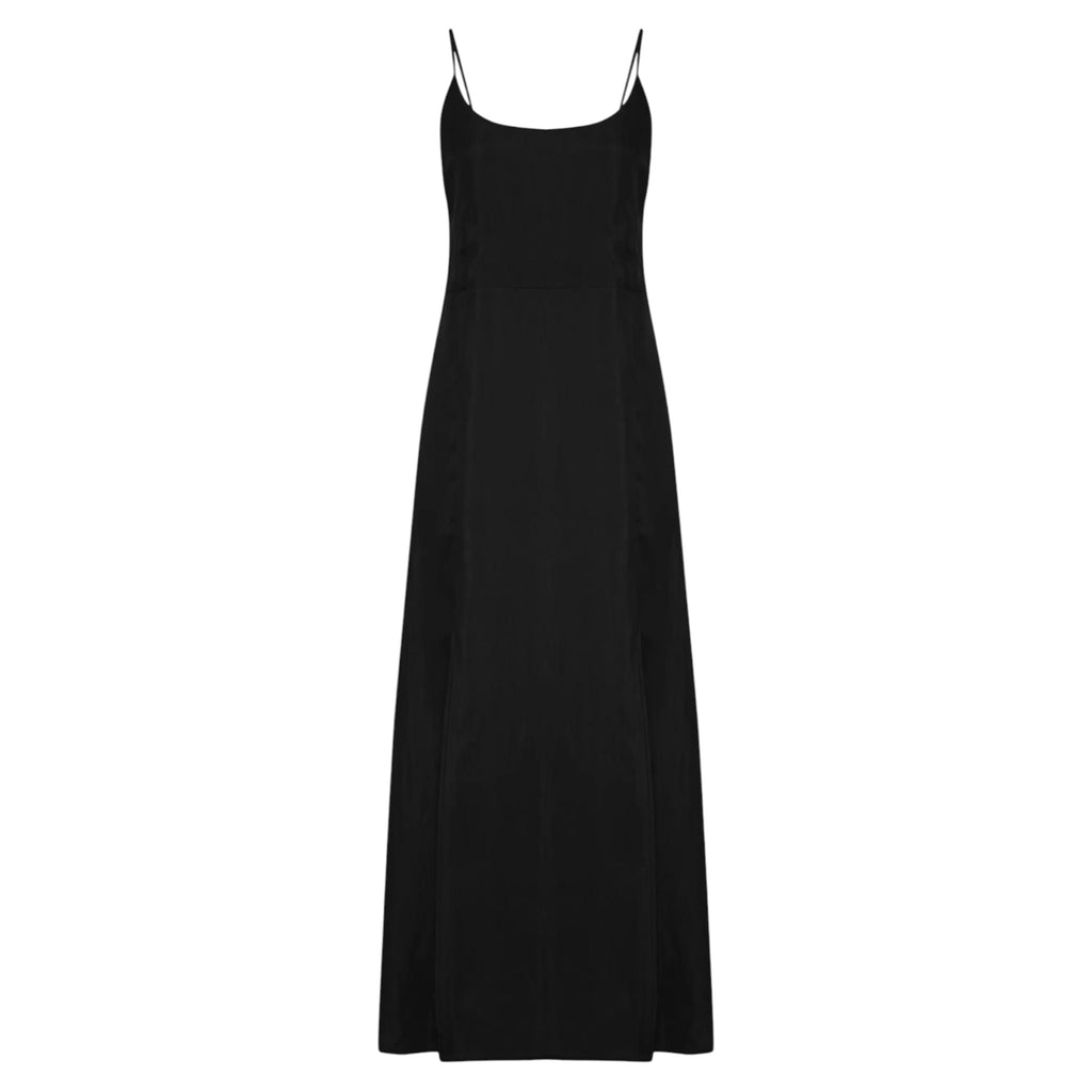 The Handloom Black Lucid Midnight Flow Dress