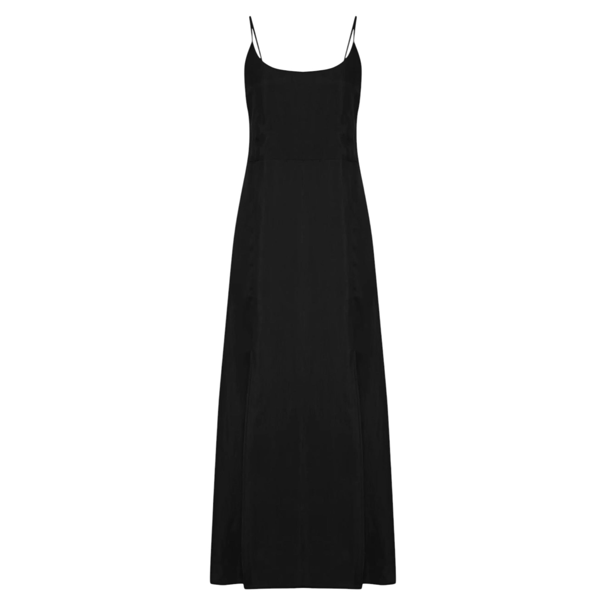 The Handloom Black Lucid Midnight Flow Dress