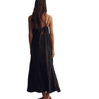 The Handloom Black Lucid Midnight Flow Dress