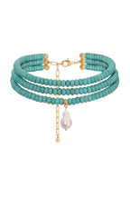 Ettika Marina Layers Turquoise Necklace