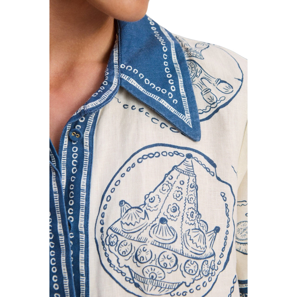 Alemais Lucky Shirt Dress