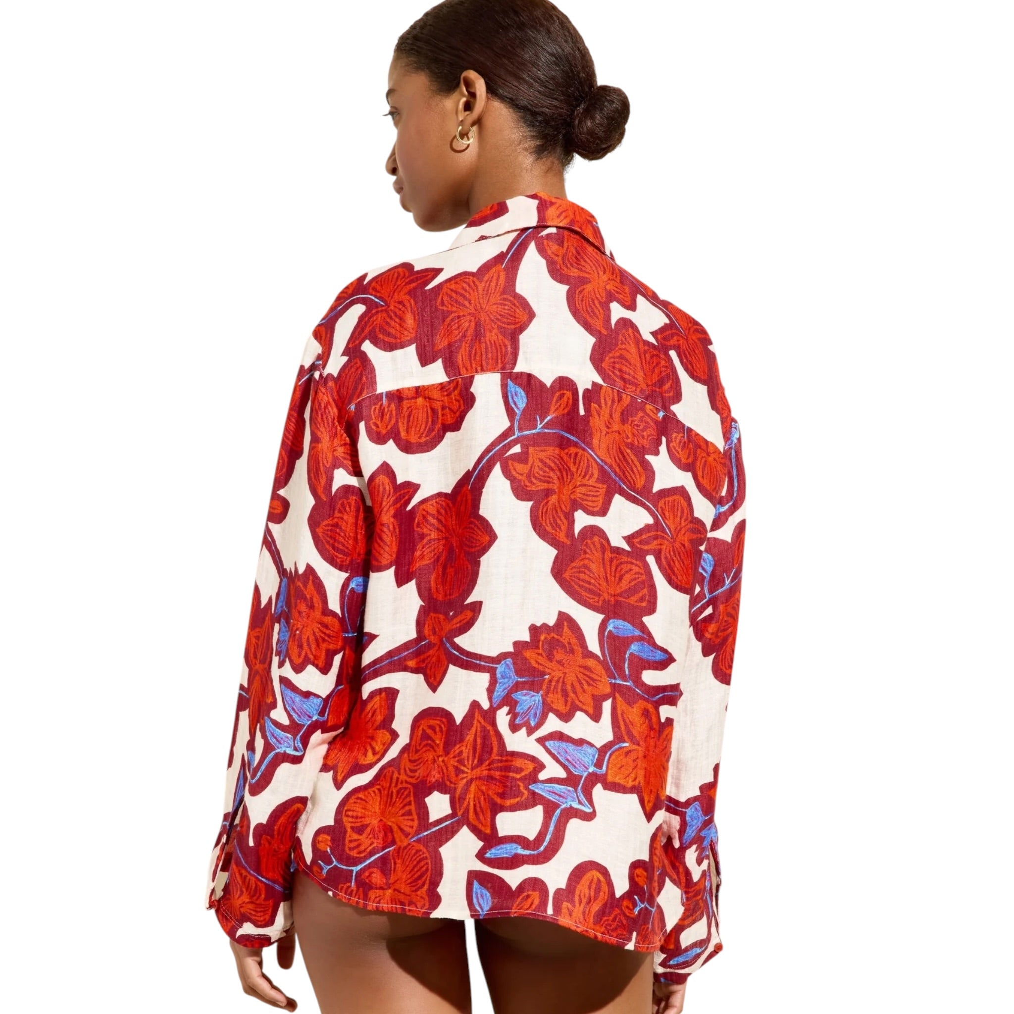 Marie Olive Orchid Nico Beach Shirt