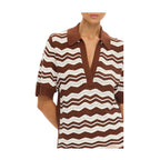 Kivari Sarah Knit Polo Top
