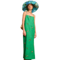 Alemais Wanda Embroidered Midi Dress
