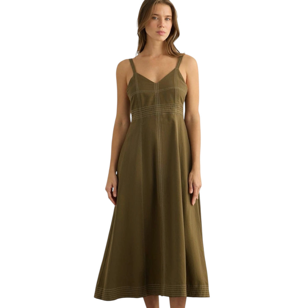 The Handloom Eva Midi Dress
