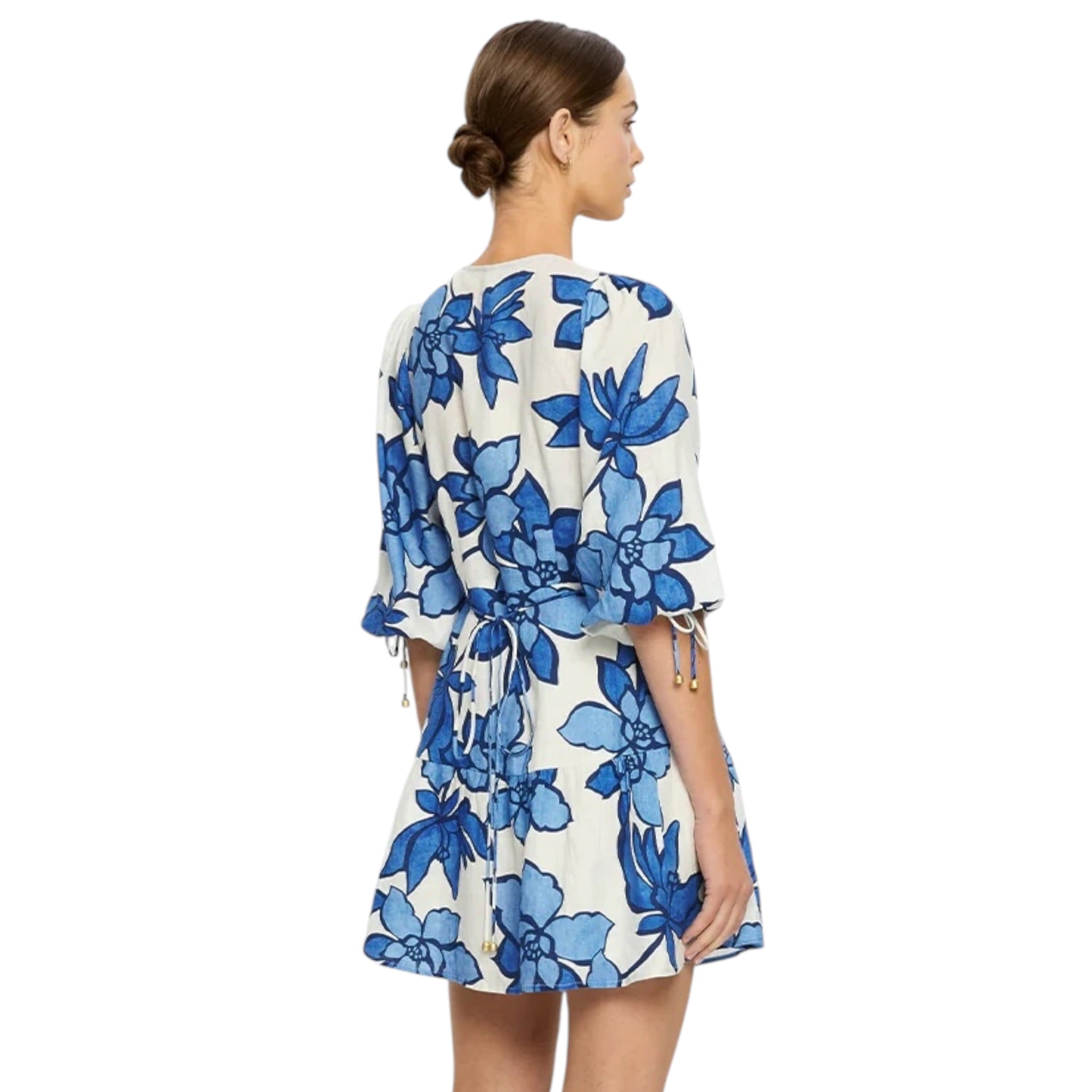 Kivari Marnie Sleeved Mini Dress