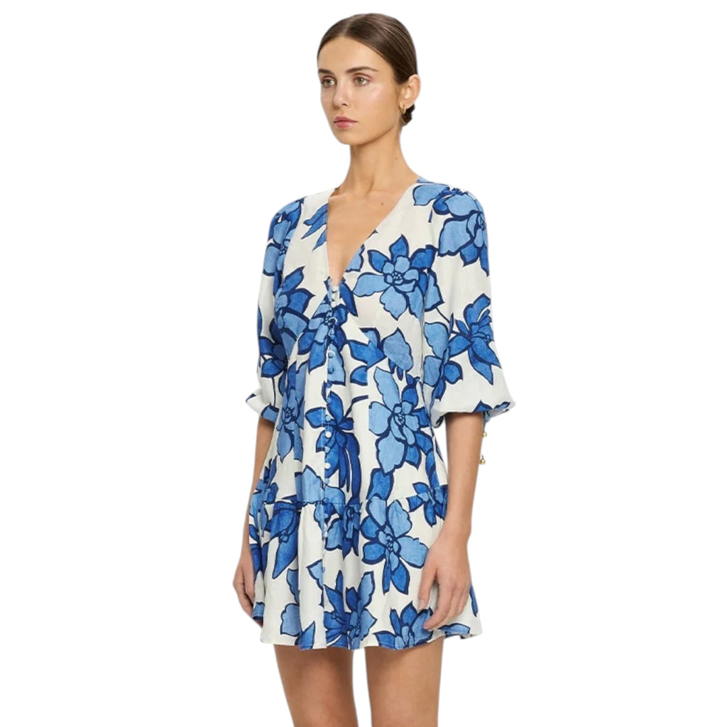 Kivari Marnie Sleeved Mini Dress