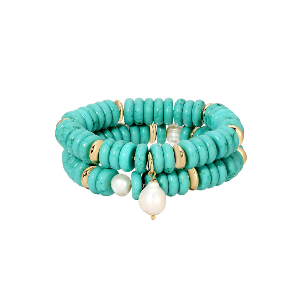 Ettika Amalfi Stretch Bracelet Set
