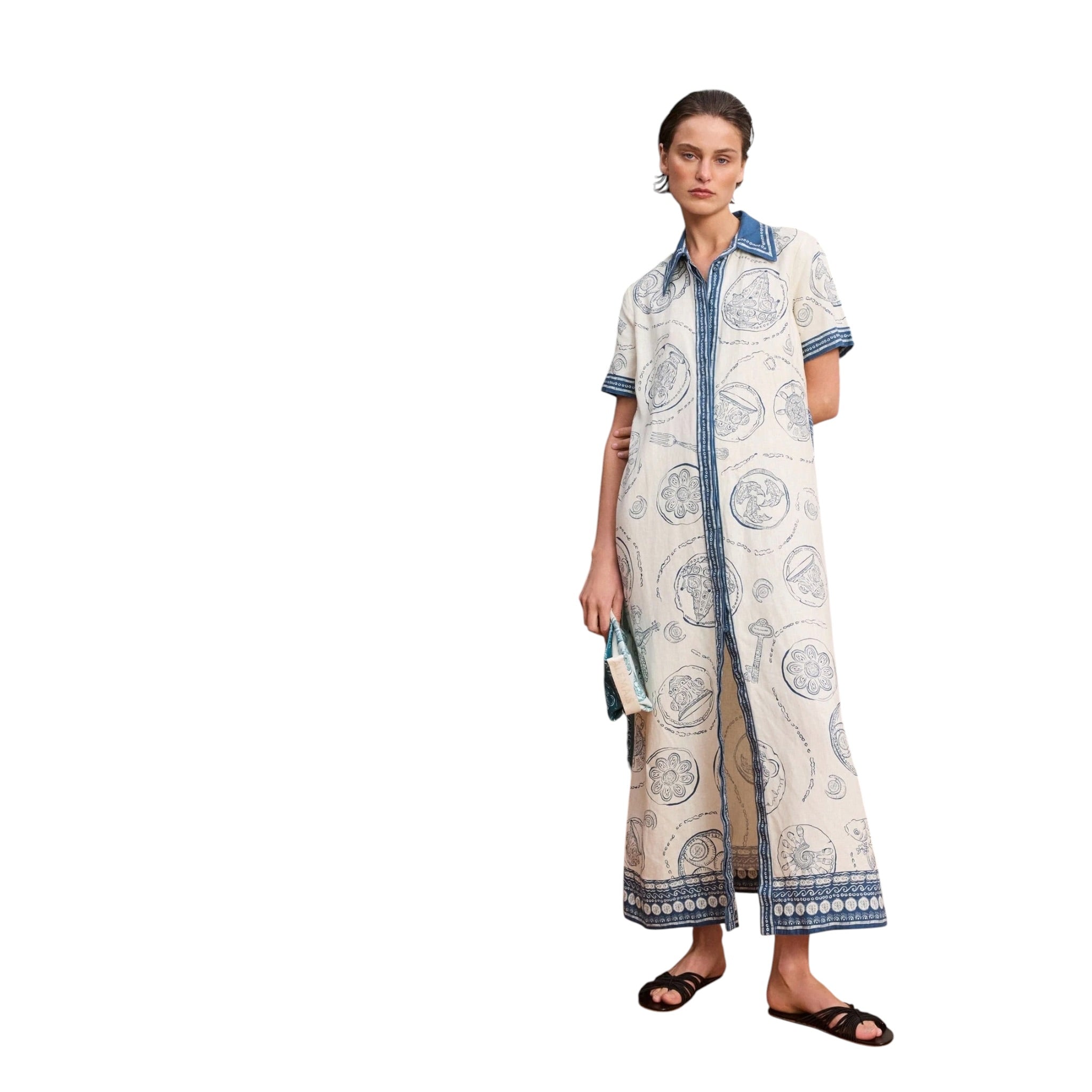 Alemais Lucky Shirt Dress