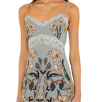 Farm Rio Stained Glass Beauty Lace Midi Dress