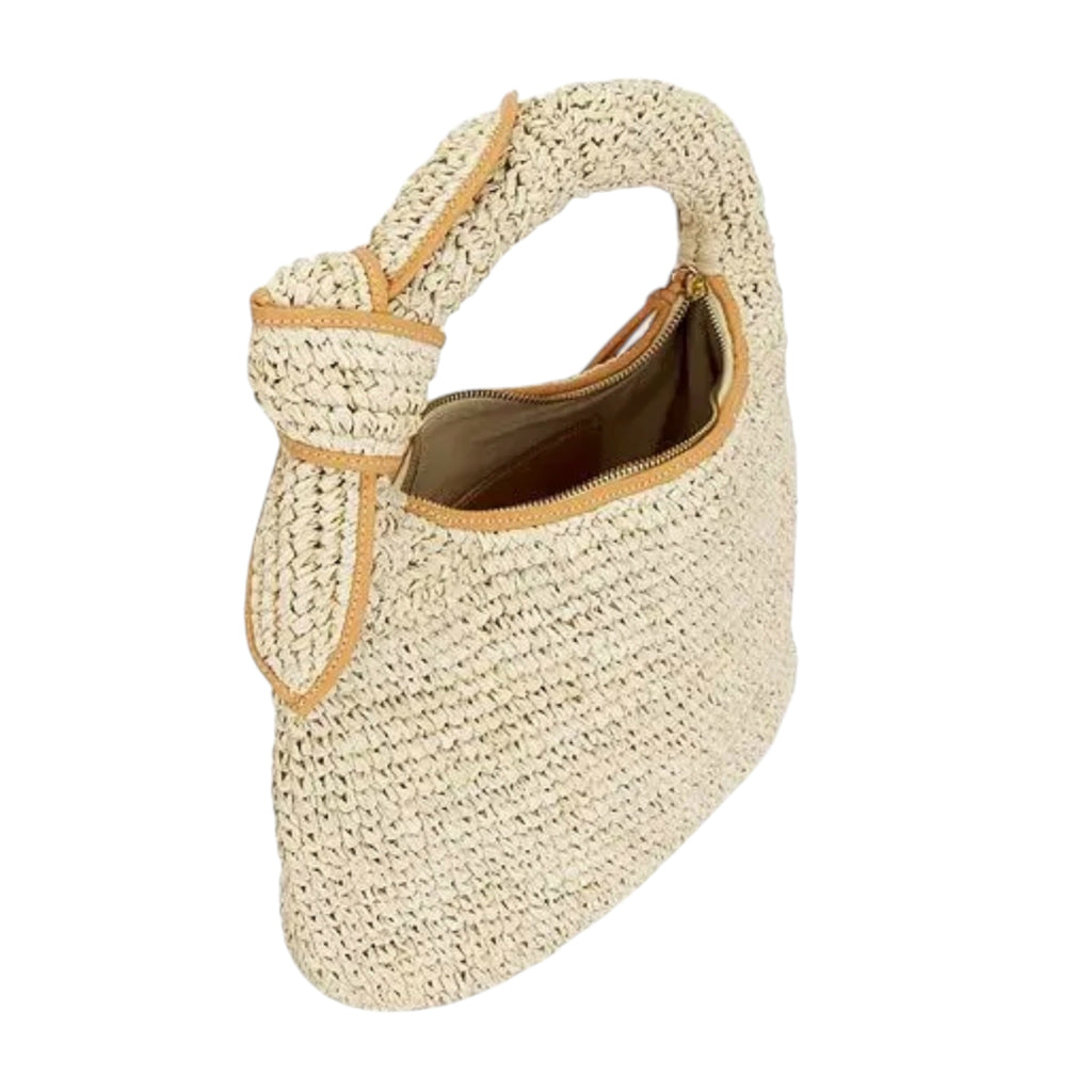 Poolside Josie Knot Bag Natural