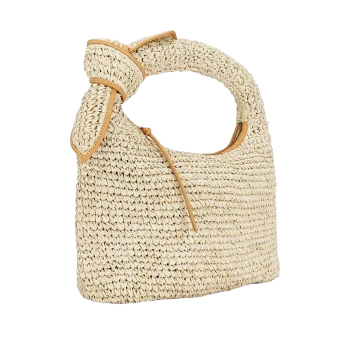 Poolside Josie Knot Bag Natural