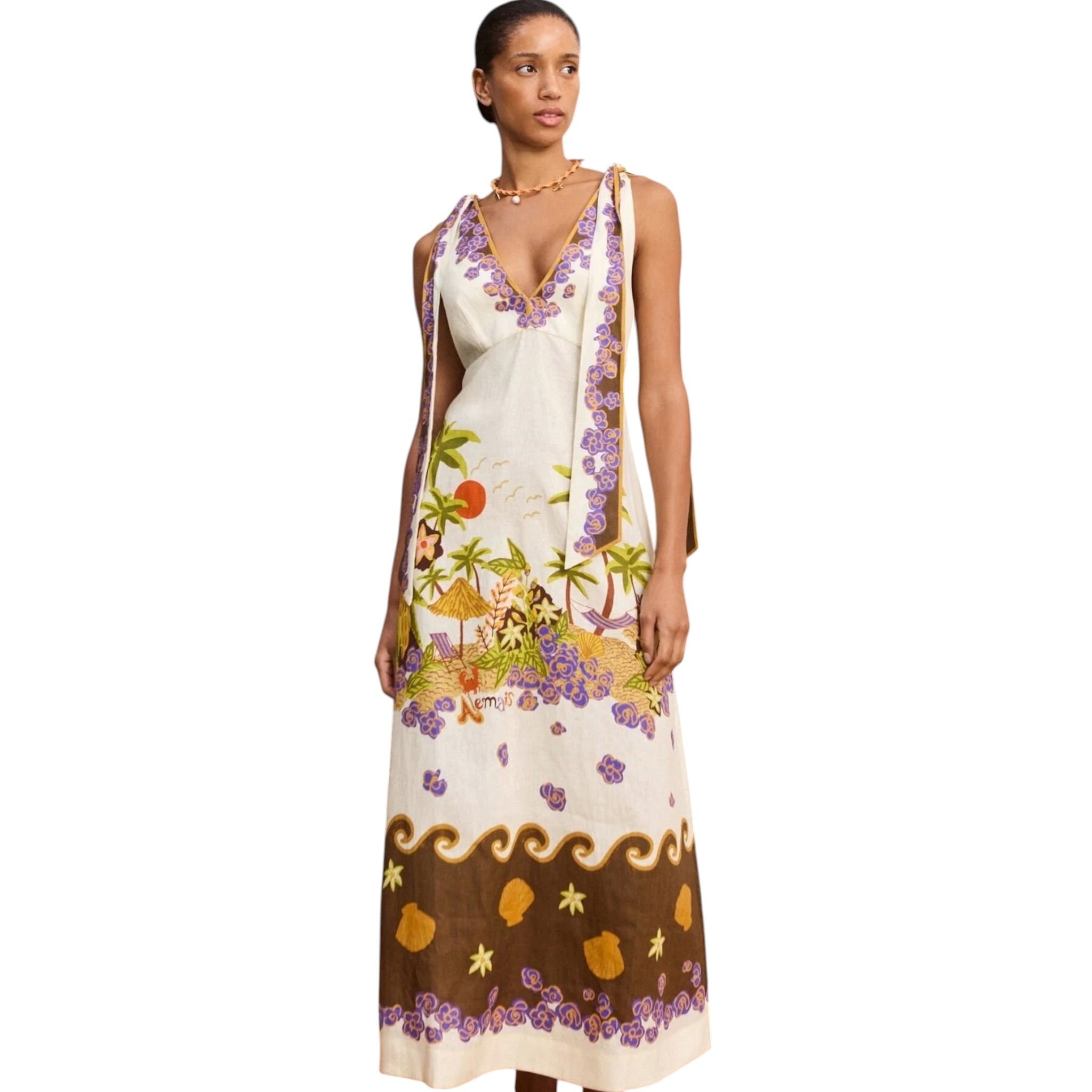 Alemais Island Cove Ballet Day Dress