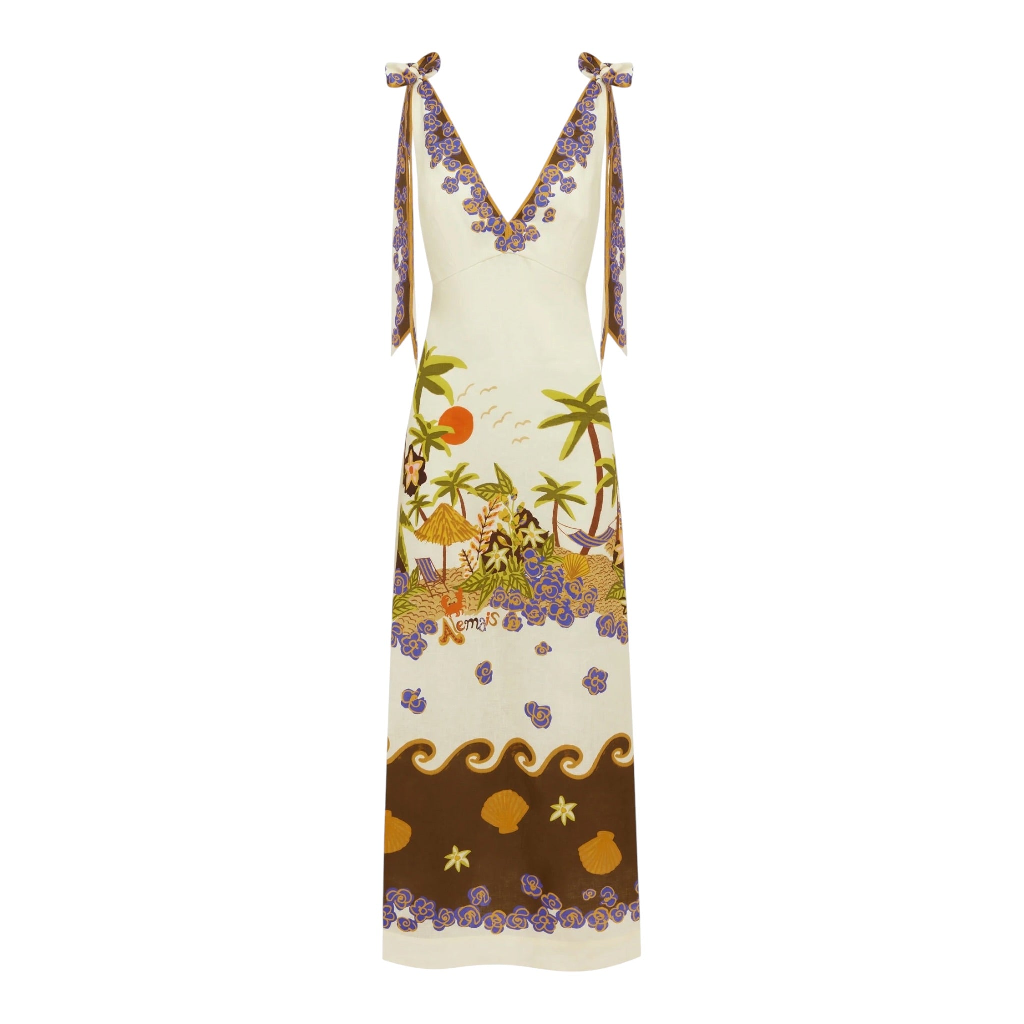 Alemais Island Cove Ballet Day Dress