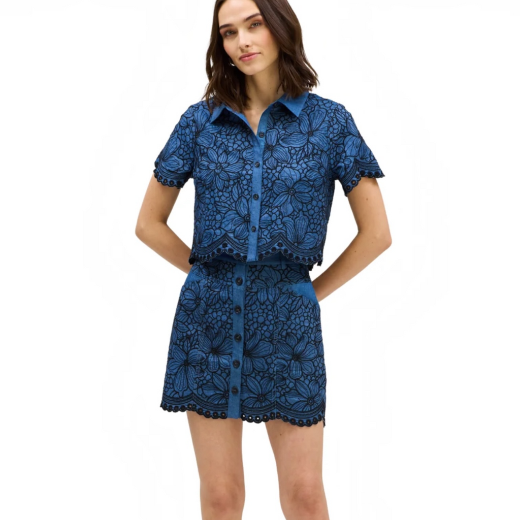 Allison Luna Embroidered Shirt