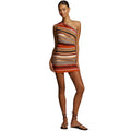 Faithfull Simona Striped Mini Dress