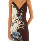 Farm Rio Millena Sleeveless Midi Dress