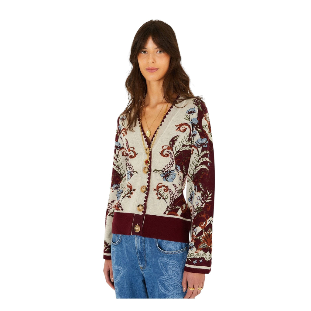 Millena Buttoned Knit Cardigan