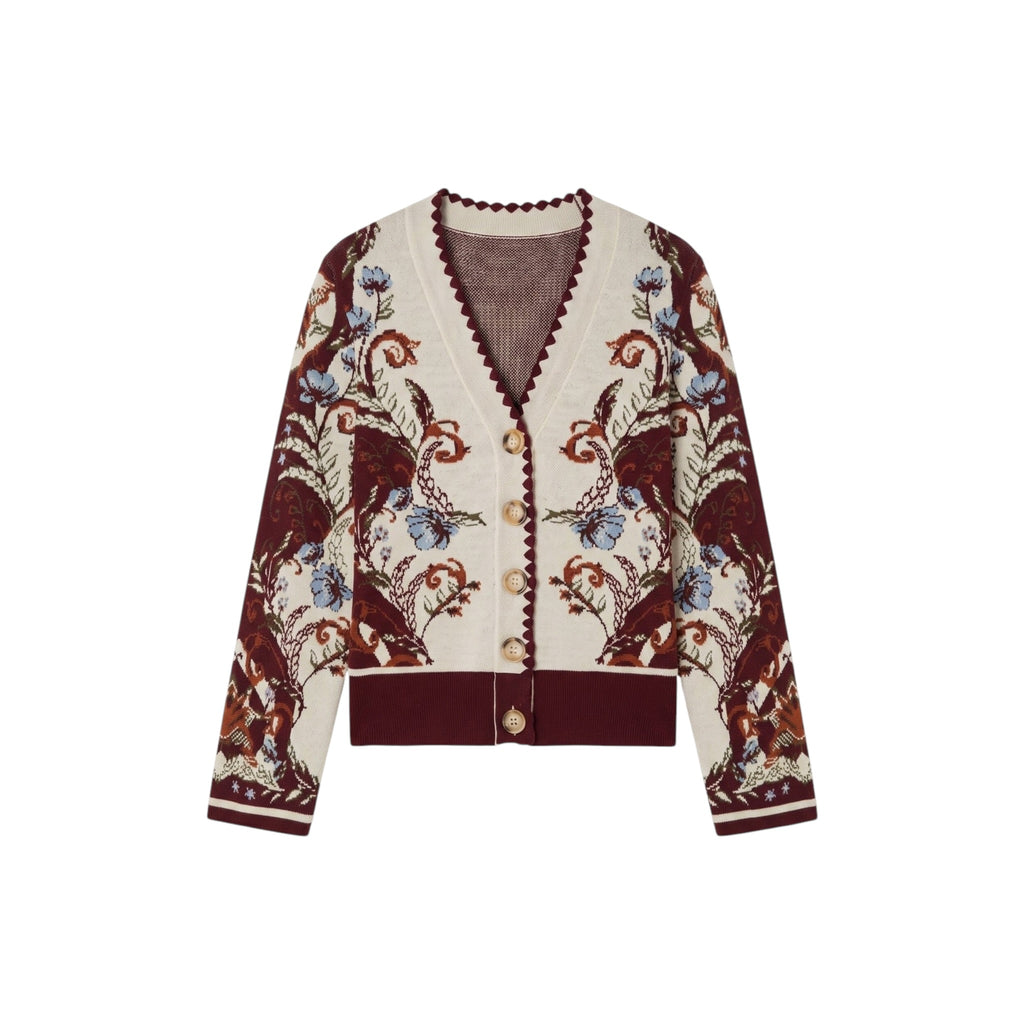 Millena Buttoned Knit Cardigan