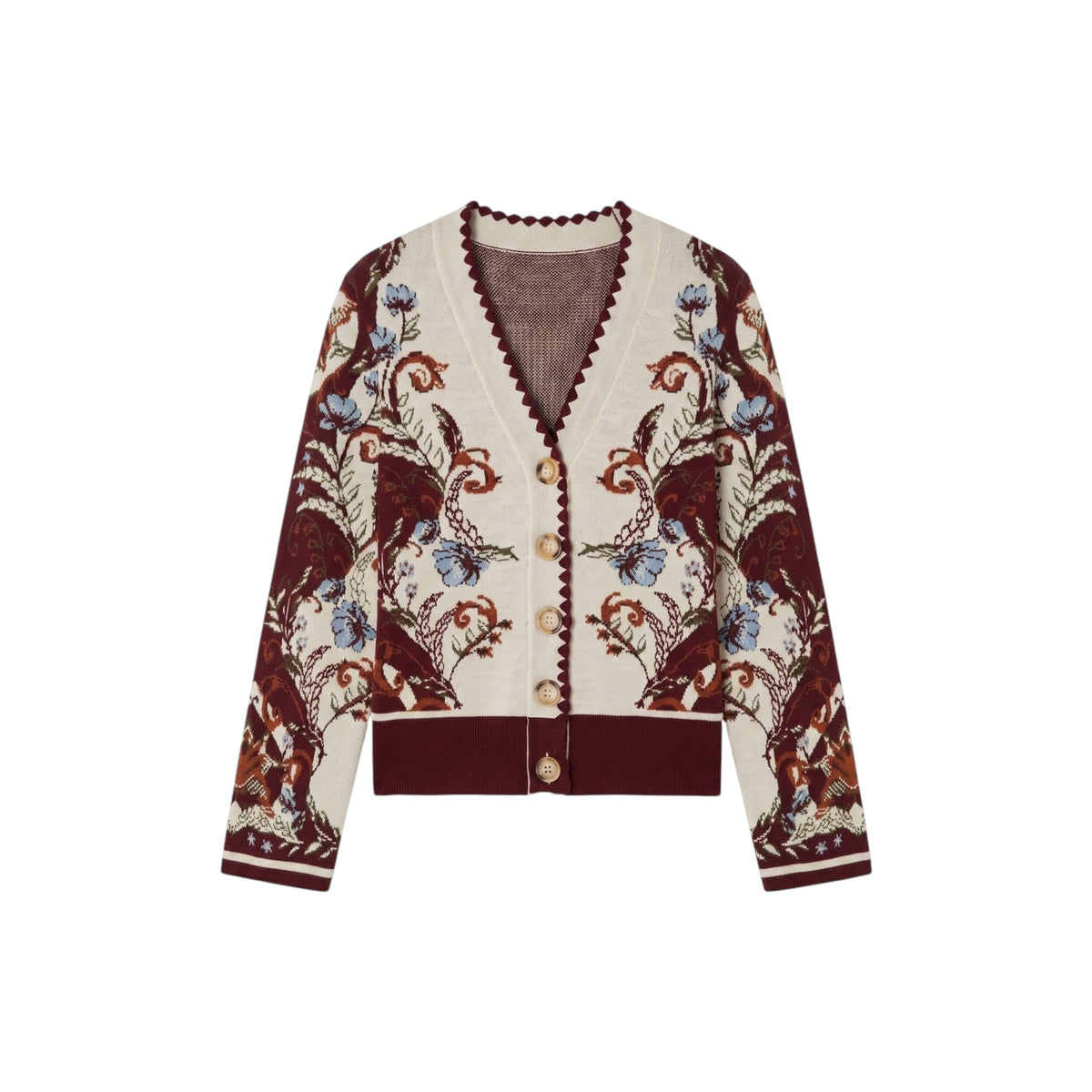 Millena Buttoned Knit Cardigan