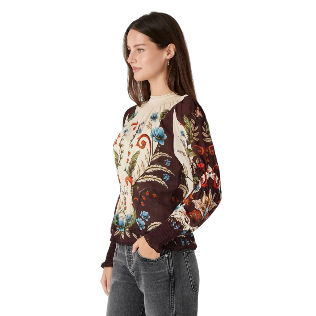 Farm Rio Millena Winter White Blouse