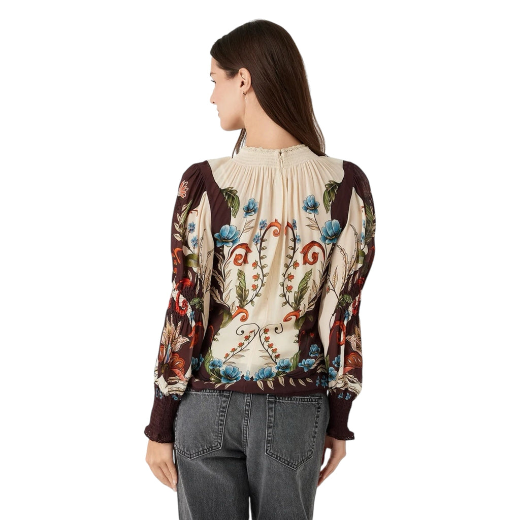 Farm Rio Millena Winter White Blouse